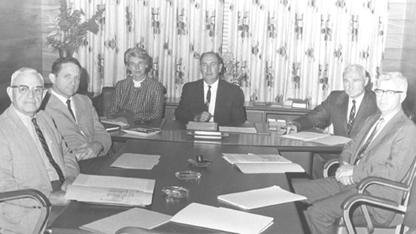 1st meeting of the Central Oklahoma Area Vocational Technical School Board of Education.