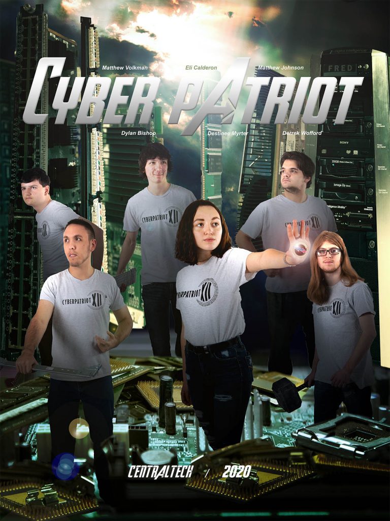 Central Tech's Network Security and Administration photo for CyberPatriot nationals