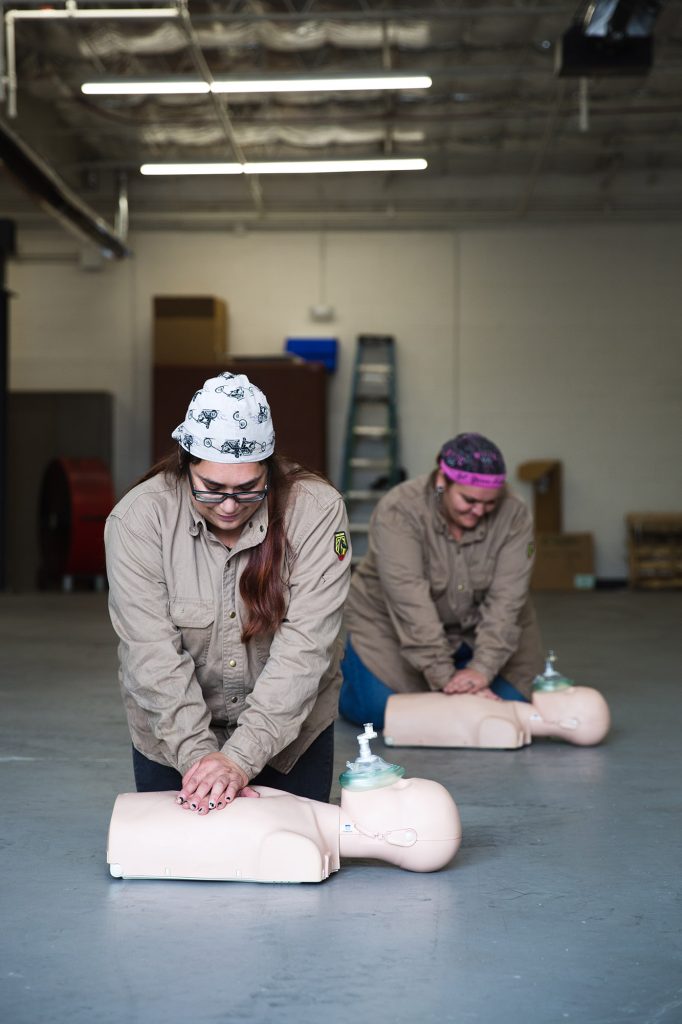 CPR training at Central Tech in Sapulpa Oklahoma