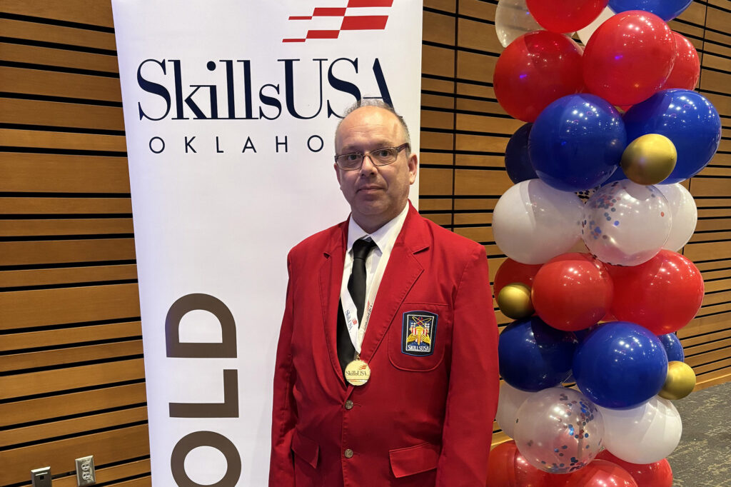JobInterview_Remley Earning 1st place for Job Interview for post-secondary students is David Remley, Cushing.