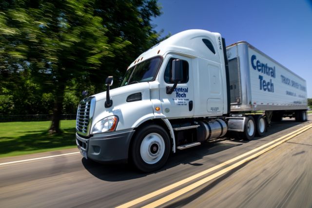 I like BIG trucks, and I cannot lie! 🎶 Central Tech Truck Driver Training  #centraltechTDT