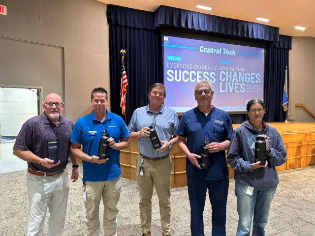 Congratulations to Central Tech's Life Changers for July and August!

Ricky Johnson, Ronnie Hickman, Kevin Carl, Charles Carroll, Doug Moran, Megan Hay, Jay Quimby, Buffy Hickman, Cheryl Baugus, Chelle Riley, James Gear, Jason Kiespert, John Thorpe, Shane Bruce, Todd Prough, Kim Crain, Jason Littlefield, Denice Kennedy, Kari Smith, Steve Kennedy, and Rachel Dowty.