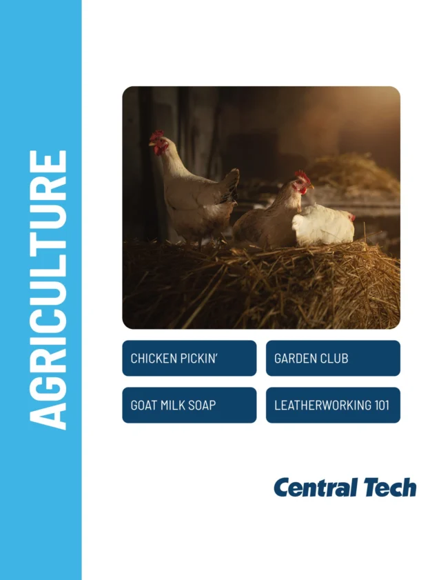 Start 2026 by investing in yourself. We have a variety of January classes - from healthcare and agriculture to skilled trades and personal interest.
Don't miss your chance to learn something new, gain certifications, or explore a hobby next year.
Explore all Classes 👉 centraltech.edu/classes