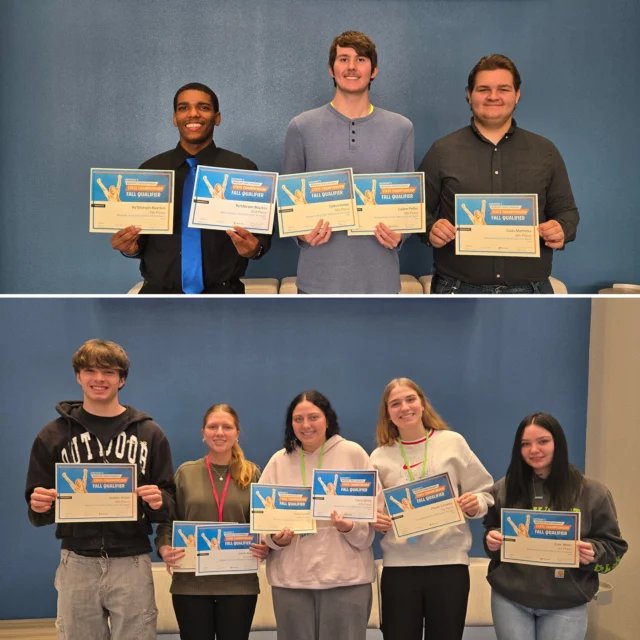 At Central Tech, our students don’t just learn - they earn. From day one, they work toward industry-recognized certifications that set them apart in college, careers, and beyond.

Our Business & Information Technology (BIT) students are mastering Microsoft Office and earning MOS certifications. Graphic Design students are showcasing their skills by testing for their TOSA Photoshop Certification. And across campus, programs are helping students build real-world skills backed by credentials that matter.

This hard work is already paying off. BIT students on the Drumright campus recently competed in the 2026 Microsoft Office Specialist U.S. National Championship Fall Qualifier, with several earning top‑10 placements in the state!

🏅 Microsoft Excel Winners 
1st - Zoie White, Cushing 
2nd - Ry’Morgan Buyckes
3rd - Layrn Wages, Bristow 
4th - Tinlea Smith, Cleveland 
5th - Caden Potter, Bristow 
6th - Cody Matheny, Yale
7th - Payge Schaefer, Cleveland 
8th - Jayden Wynn, Cleveland

🏅 Microsoft Word Winners 
1st - Layrn Wages, Bristow 
4th - Caden Potter, Bristow 
7th - Ry’Morgan Buyckes, Stroud 
10th - Tinlea Smith, Cleveland 

We are proud of these students for demonstrating the value of certification and proving they are among the best in Oklahoma!